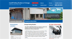 Desktop Screenshot of cardiffrollingshutters.com